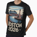 Boston 2026 New England Soccer Souvenir T-Shirt V5 by DarylWelsh2024