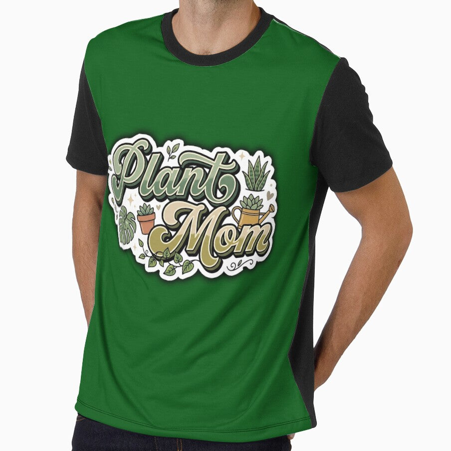 Vintage Plant Mom Retro 70s Botanical Sticker by OpenDreamArts
