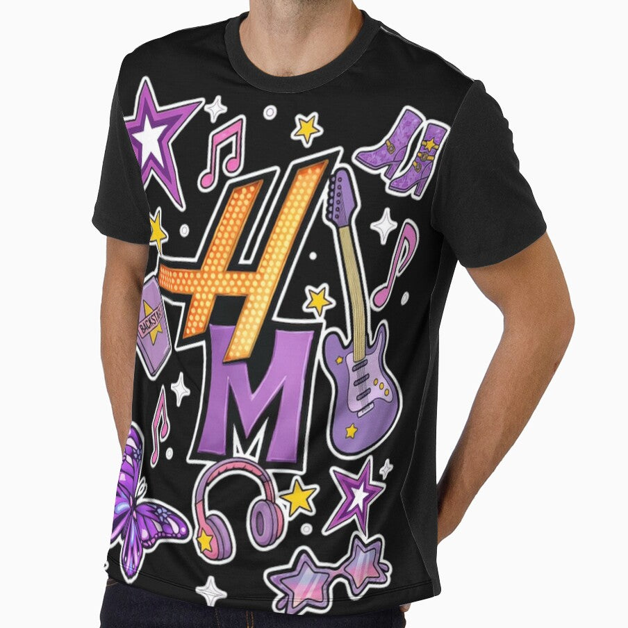 Hannah Montana Music Icons Y2K Pop Star Cute Aesthetic Classic T-Shirt by frexalos
