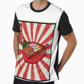 Ramen Noodle Bowl in Retro Vintage Japanese Style graphic by D-C-Designs