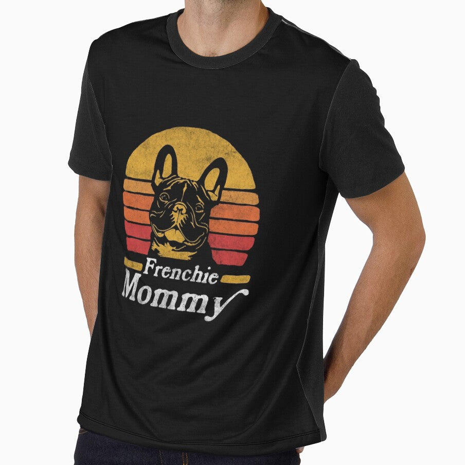 Retro Vintage French Bulldog Mommy by More Cute Dogs
