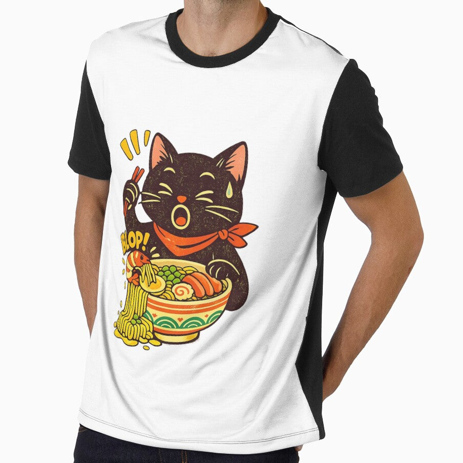 Ramen Cat – Noodle Splash by LuveraxArt