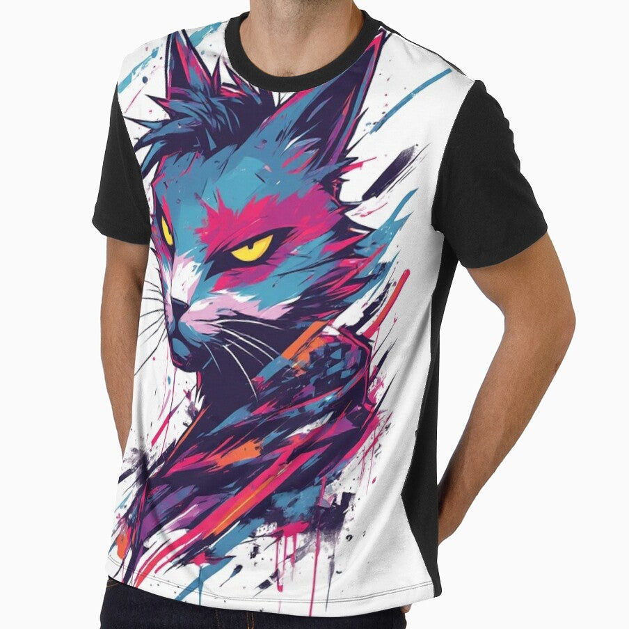 90s anime Bootleg Retro Streetear Design - Neon Graffiti & Distressed Checkerboard Grunge Art by Design Repo