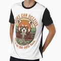 Funny Red Panda Gambler – Looks Can Deceive Retro 90s Vintage Art by FakeJoo
