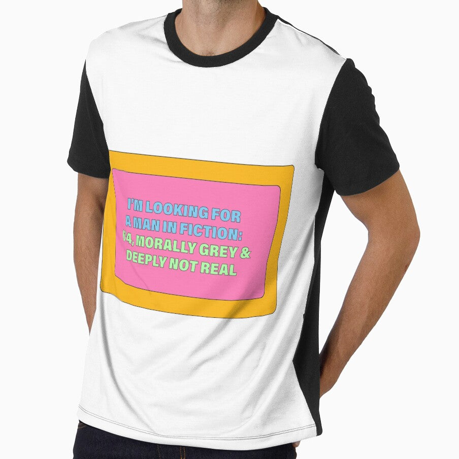 I'm looking for a man in fiction: 6'4, morally questionable & not real by idgafstudio.ch