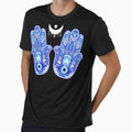 Hamsa Hand With Nazar Eye A Spiritual Evil Curse Protection by Nessshirts