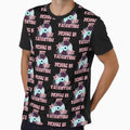 Retro Aesthetic "Music Is My Valentine" T-Shirt Design by Design333