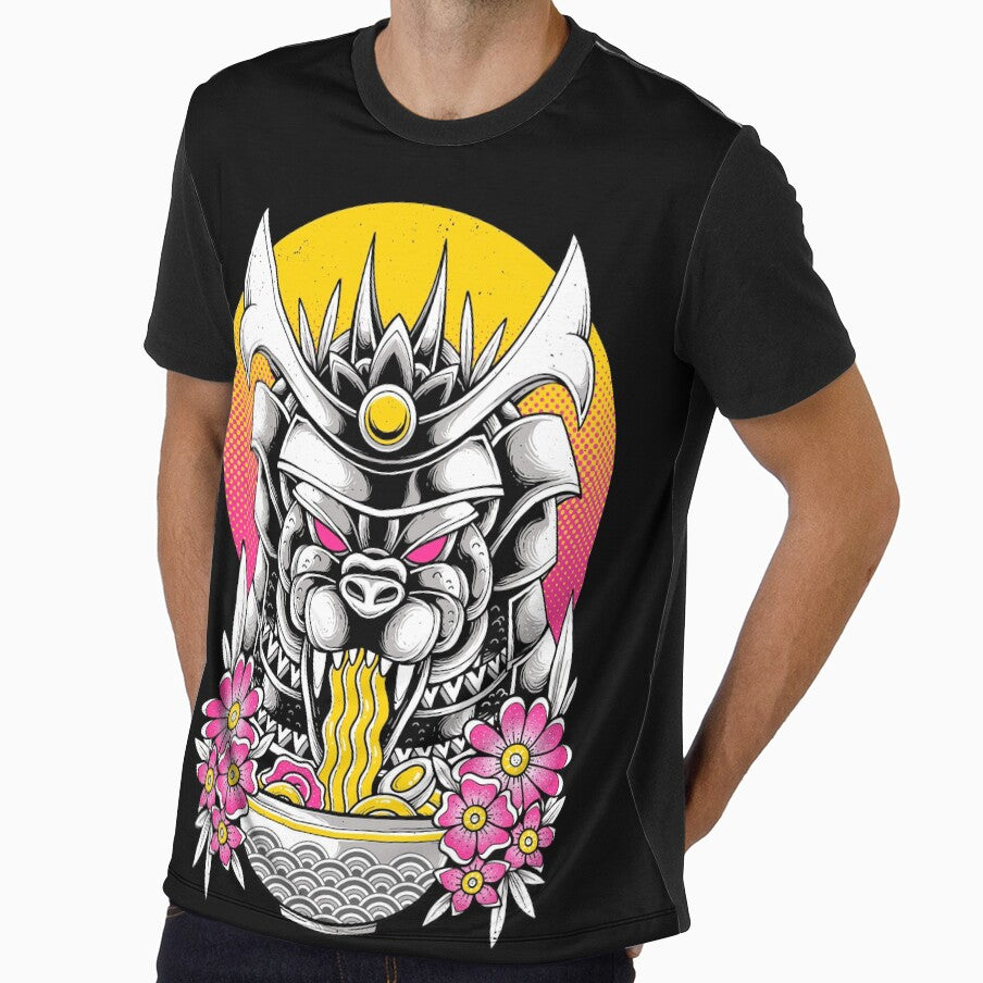 Samurai Kaiju Ramen by GODZILLARGE