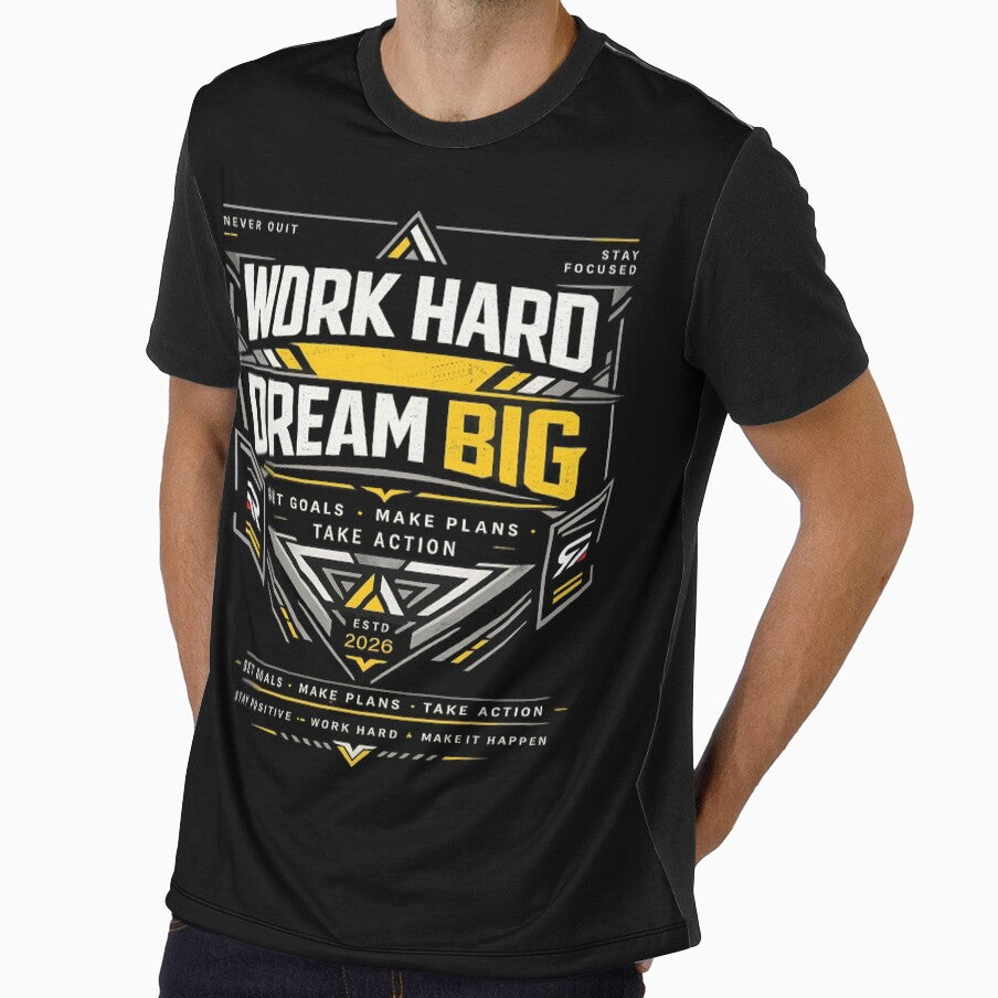 WORK HARD DREAM BIG by REDIQON