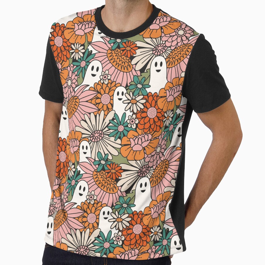 70s Boo Floral - Twisted Classic by latheandquill