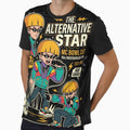 Retro 90s Alternative Star Bowl Cut Collage by Tel A Pet