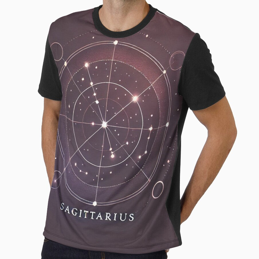 Minimalist Sagittarius Constellation Design by Designeerguy