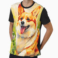 Corgi In The Flowers by TheAnimalZ00