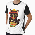 Ramen Cat – Yoga Snack by LuveraxArt