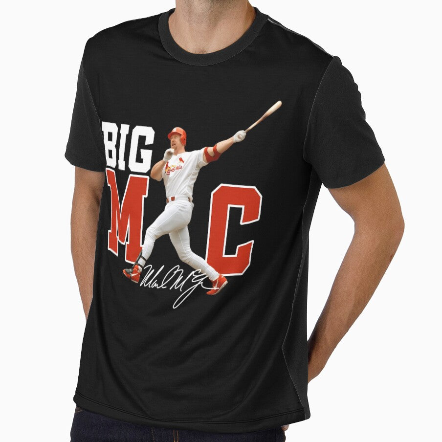 Mark McGwire Big Mac Legend Baseball Signature Vintage Retro 80s 90s Bootleg Rap Style by Zouhairm