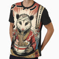 Popart Opossum Eating Ramen Japanese Noodle by k3rstman1