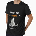Tired But Spooky Ghost Halloween Black by Umbrella urban
