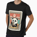 Panda Eating Ramen Retro Cute by JordynLadukeg65