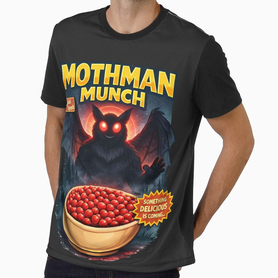 Cryptid Cereals: Mothman Munch by FoxBaine Designs