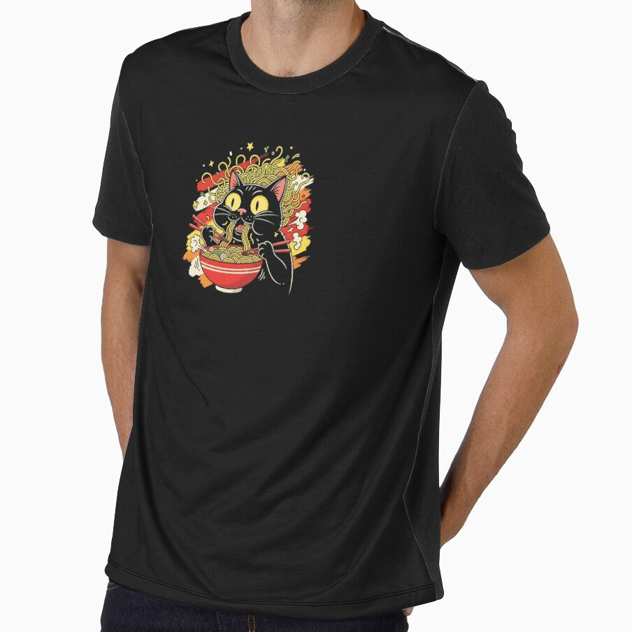Anime Ramen Cat Retro Japanese Noodles Kawaii by SWEET-TINAPAY