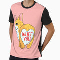 Heart Butt Cute Corgi Says Wuff You Pack of 4s by Cawaiico