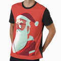 Retro Vintage Santa Claus, Red Santa Claus by T-Shirt-Depot