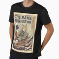 The Great Wave of Fox - The Ramen Surfer Vintage Japanese Fox Art by Bongocomic