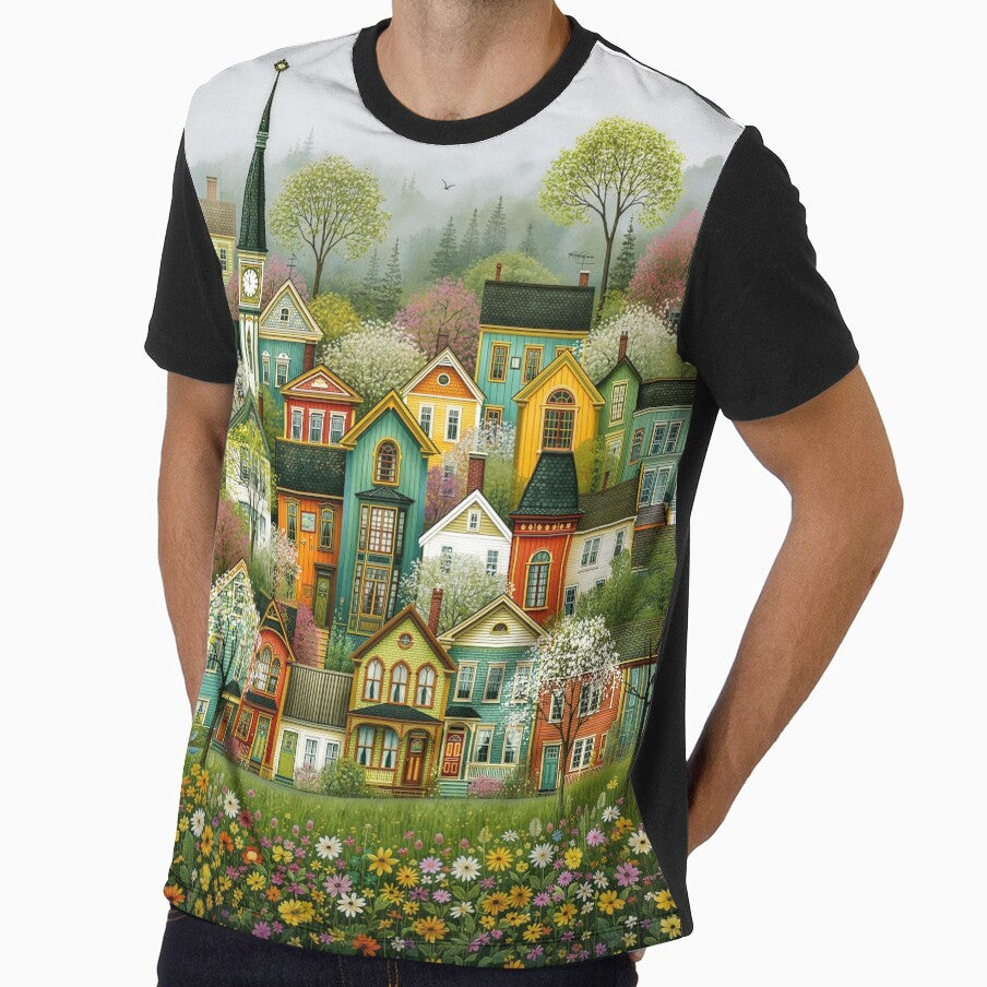 Hometown in Spring by Blue Horse Photo Magic