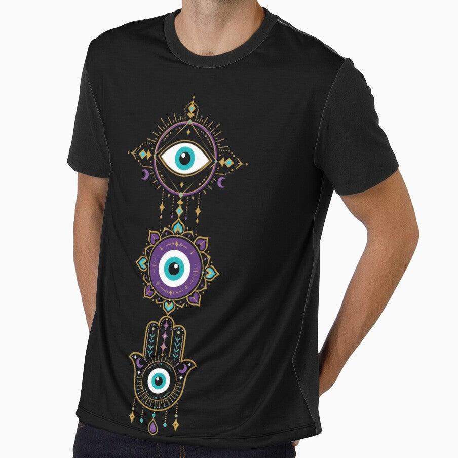 Evil Eye Hamsa Celestial Protection Charm by Victor Shadehorn