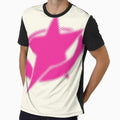 Y2K Pink Halftone Star Ring – Retro Cyber Pop Aesthetic by EJRdesign