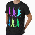 Rock on bigfoot pop art retro bright colors by Click-Like