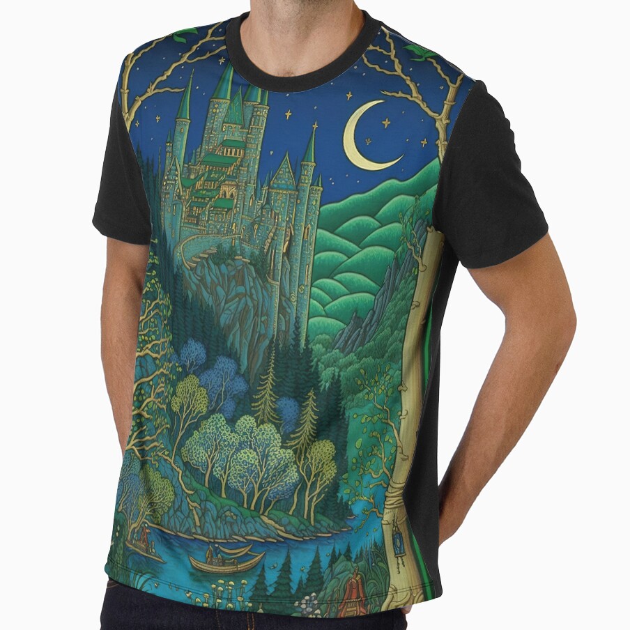 Two Moon Over Castle by Kybruno's Creations