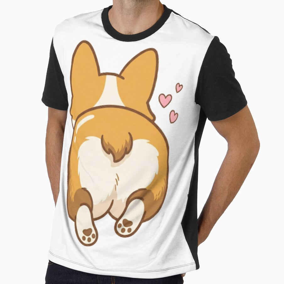 Cute Kawaii Corgi Butt Running Dog Lover by NeonNerd Studio