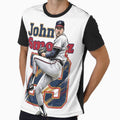 Retro John Smoltz 29 - Atlanta Baseball Legend by Thogan0416