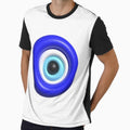 Blue Evil Eye Protection Symbol – Nazar Amulet Aesthetic Design by Artsy Corner