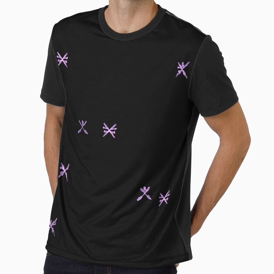 Minimalist Purple Symbol by Nurple Art