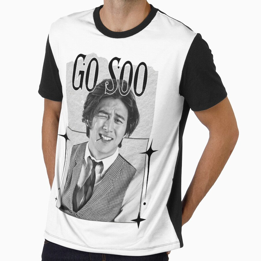 Go Soo (고수) Korean Actor Scrapbook Collage Cozy Y2K Vintage Design by HELL0WBELLO