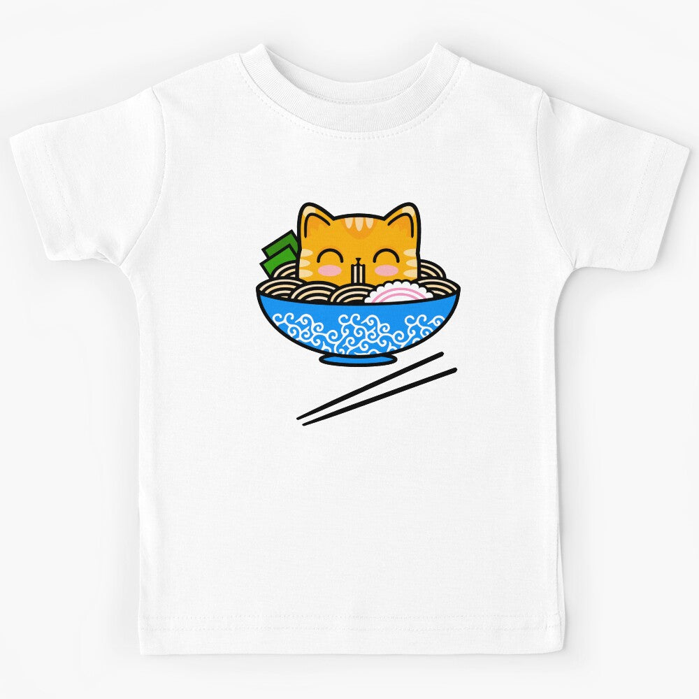 Ramen Cat & Asian Food Noodle Bowl Lover by blueveins