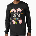 I'm The Pilot Bunny Funny Matching Family Easter Day by manidala