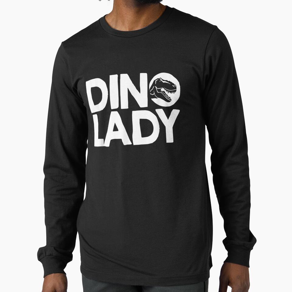 Dino Lady Dinosaur Matching Family Gift by rubysheila