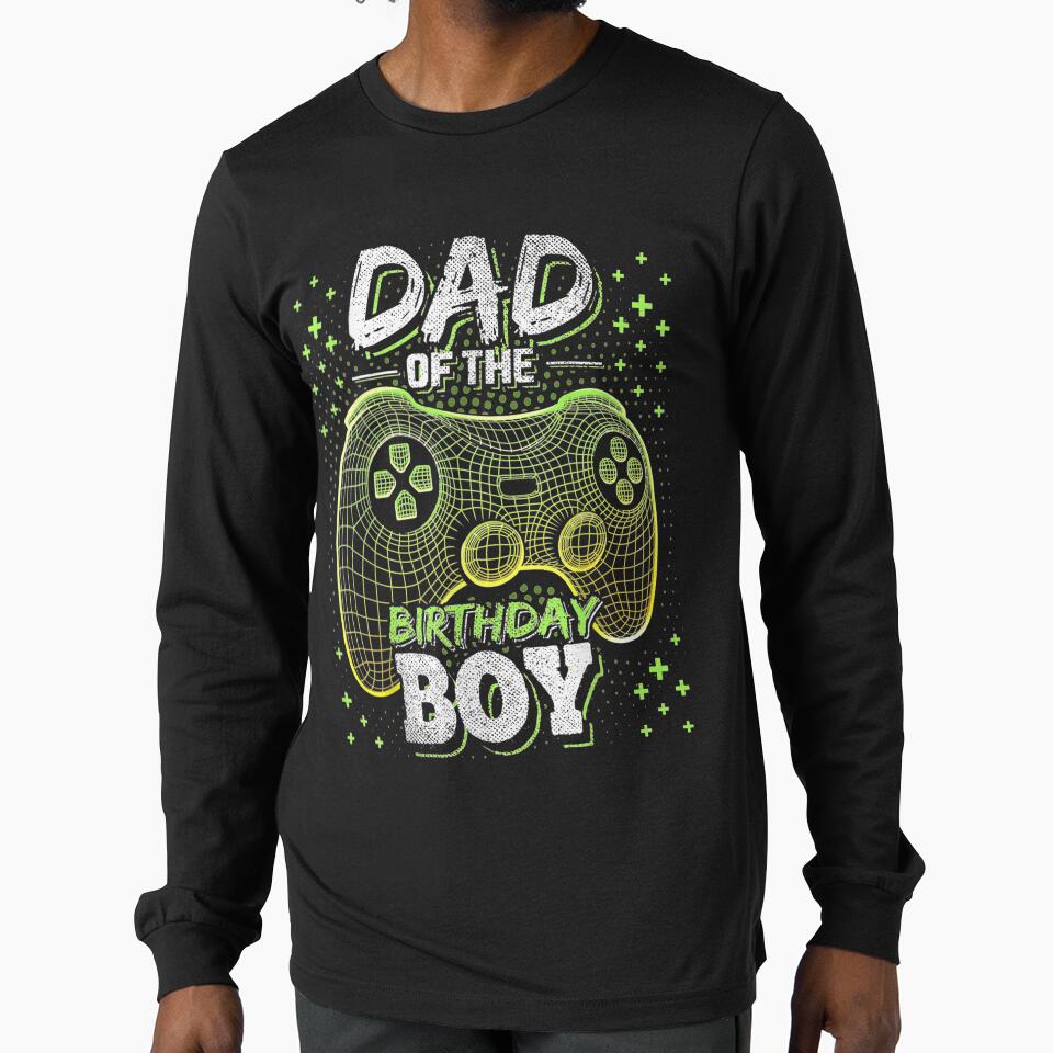 Mens Dad Of The Birthday Boy Matching Video Gamer Birthday Party by janetconnie8l