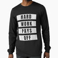 Hustling Motivational Gift Hard Work Pays Off Hwpo by melisenda