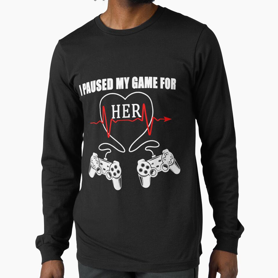 Matching Couple Valentines Day Video Gamer Heart Controller by cysandy