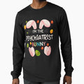 I'm The Psychiatrist Bunny Funny Matching Family Easter Day by manidala