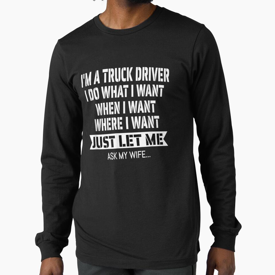Truck Driver Wife Trucker Gift by gymat3