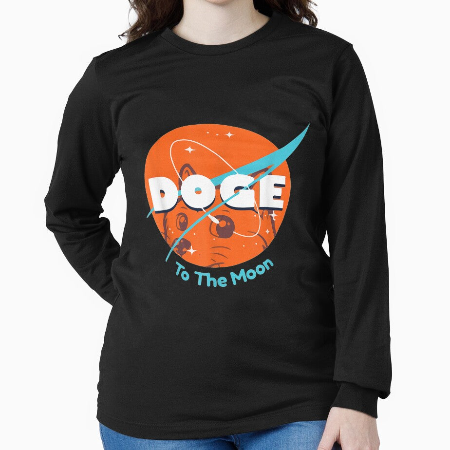 Dogecoin To The Moon Crypto Doge Shiba Inu by maudean