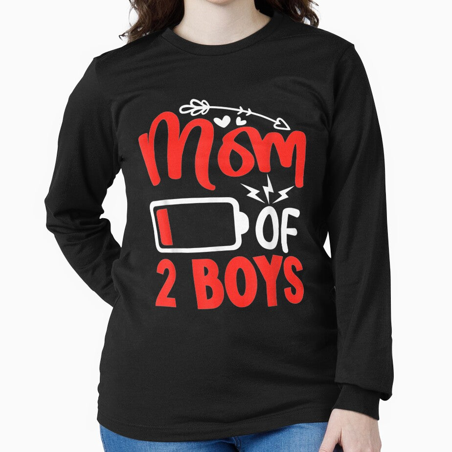 Mom Of 2 Boys Mothers Day Gift by sheilase