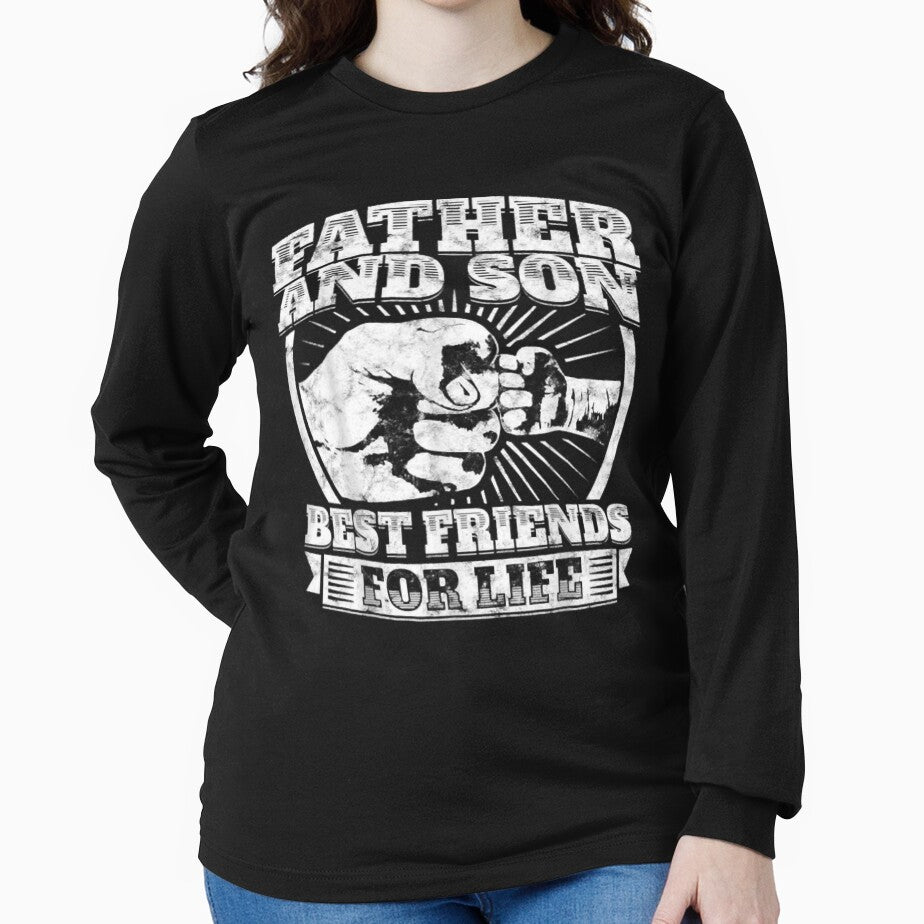 Father And Son Matching Family Dad Fist Bump Fathers Day by maizreo