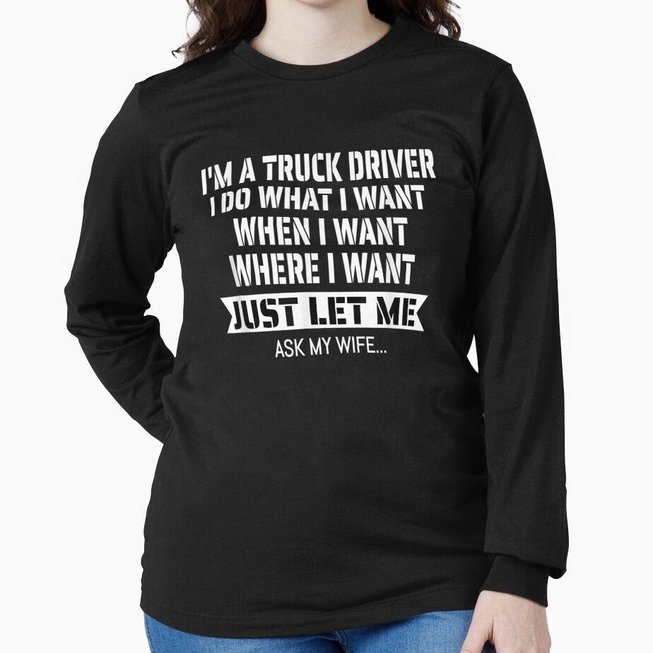 Truck Driver Wife Trucker Gift by gymat3