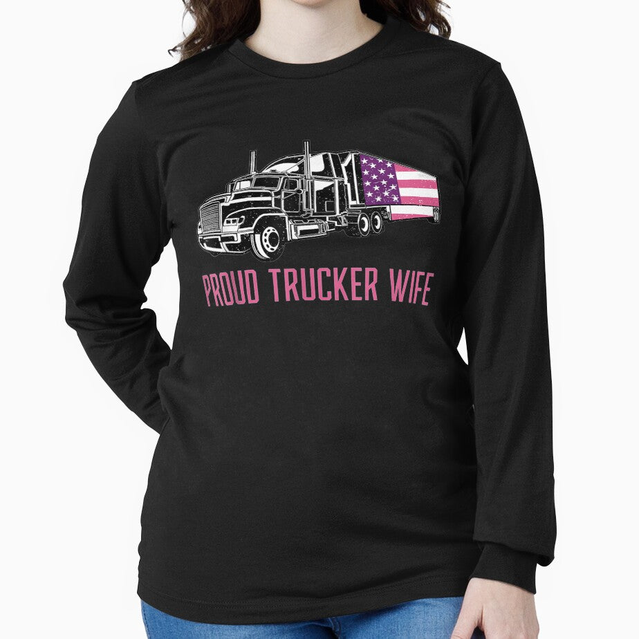 I'm A Proud Trucker's Wife Beautiful Proud Trucker Wife by nancyholly